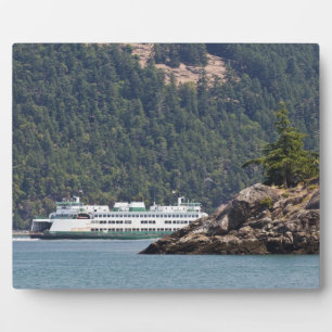 Plaque Photo États-Unis, Wa. Washington State Ferries