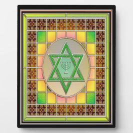 Plaque Photo Étoile de David