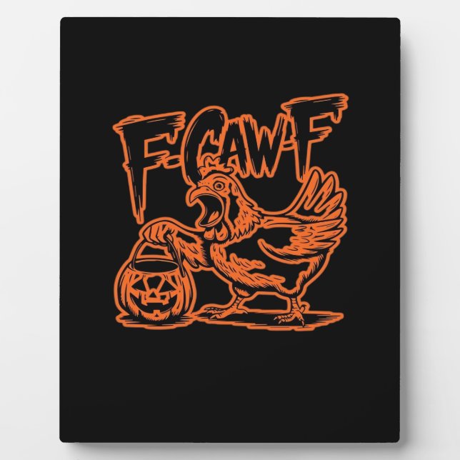 Plaque Photo F-Caw-F Attitude Classic Vintage Style (Devant)