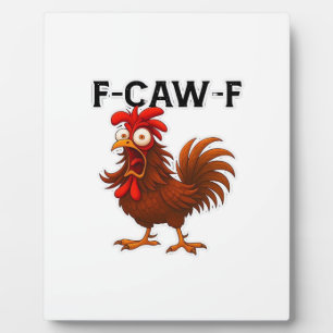 Plaque Photo F-Caw-F Poulet Classique