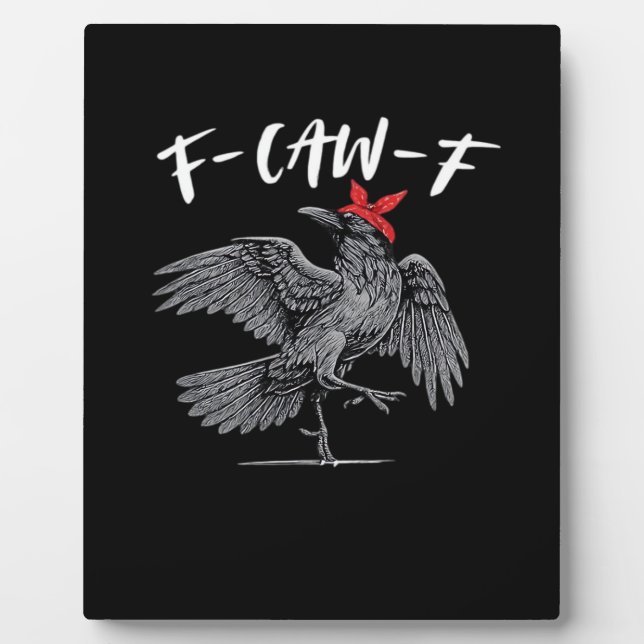 Plaque Photo F-Caw-F Retro Classic (Devant)