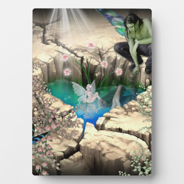 Plaque Photo Féerie en Elven Pond (Devant)