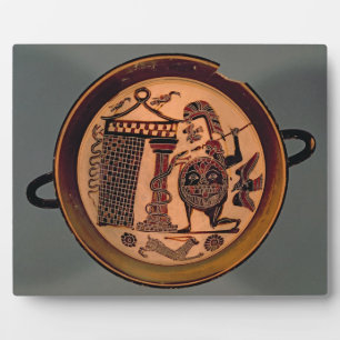 Plaque Photo Figure noire de Laconian