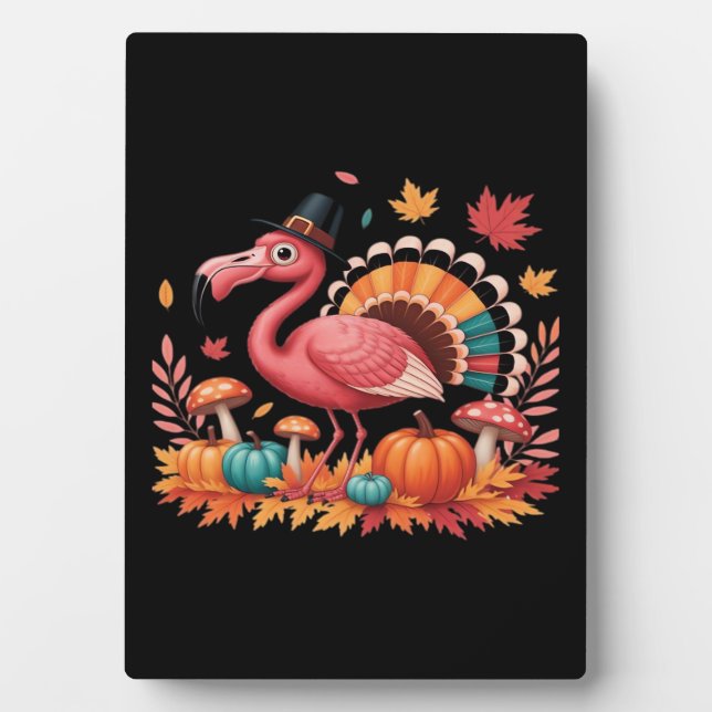 Plaque Photo Flamant rose Turquie mignonne Flamant rose Turquie (Devant)