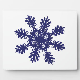 Plaque Photo Flocon de neige II