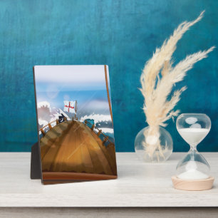 Plaque Photo Flotte d'invasion Viking