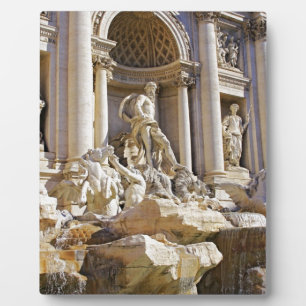 Plaque Photo fontaine de trevi