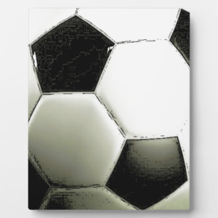 Plaque Photo Football