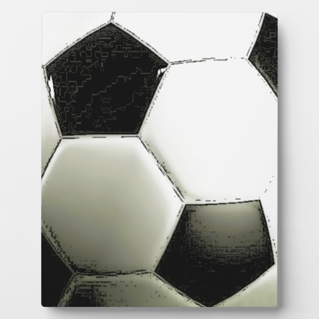 Plaque Photo Football (Devant)