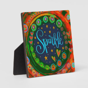 Plaque Photo Fun Whimsical mignon Éparkle Enfants Inspirivity E