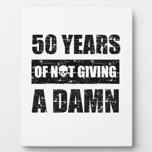 Plaque Photo Funny cadeau d'anniversaire de 50e année
