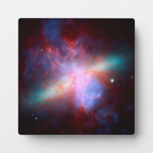 Plaque Photo Galaxie M82