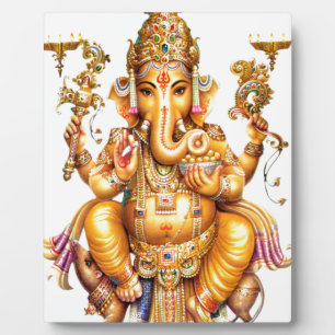 PLAQUE PHOTO GANESH AURA