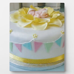 Plaque Photo _gâteau d'anniversaire 2