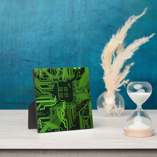 Plaque Photo Geek de la carte de circuit électronique Nerd PCB  (Insitu)