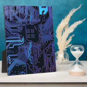Plaque Photo Geek Sortie carte de circuit électronique Nerd PCB