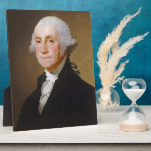 Plaque Photo George Washington, c.1821