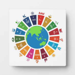 Plaque Photo Global Goals 2030