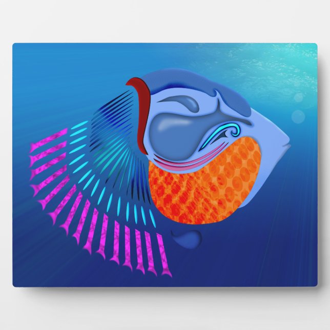 Plaque Photo Go Fish (Devant)