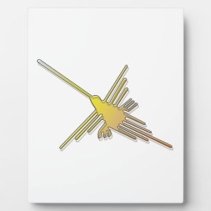 Plaque Photo Golden Nazca