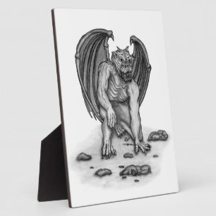 Plaque Photo Golem Gargoyle