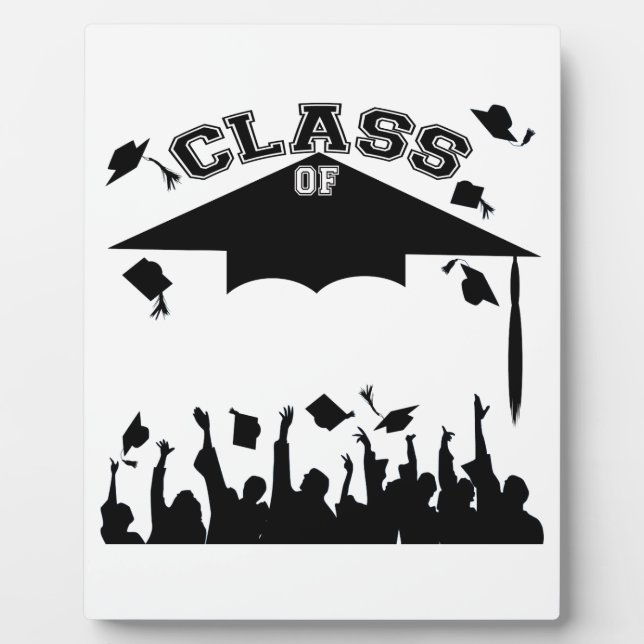 Plaque Photo Graduation de Custom (Devant)