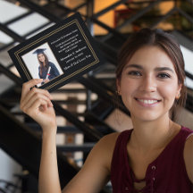 Graduation Graduate Photo School Award sur mesure