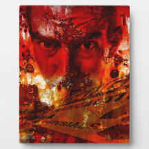 Graffiti Face rouge