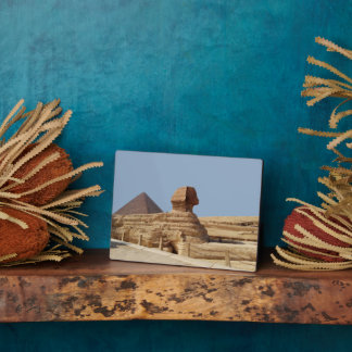 Plaque Photo Grand Sphinx sur le plateau de Gizeh. Égypte, 20 a