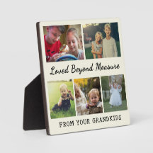 Grandparents day gift– Loved Beyond Measure Photo 