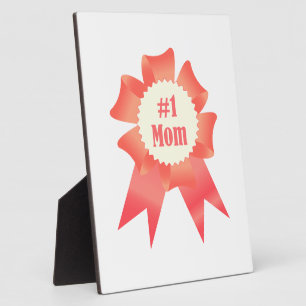 Plaque Photo Gratitude Numéro Une maman lauréat du prix ruban