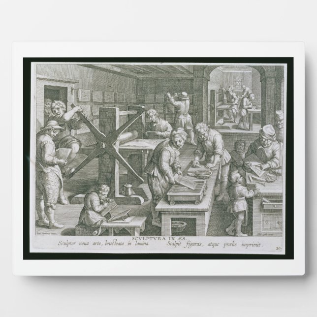 Plaque Photo Graving plate 20 from (Devant)