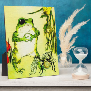 Plaque Photo Grenouille de tache de rousseur