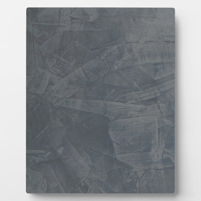 Plaque Photo Gris Uni (Devant)