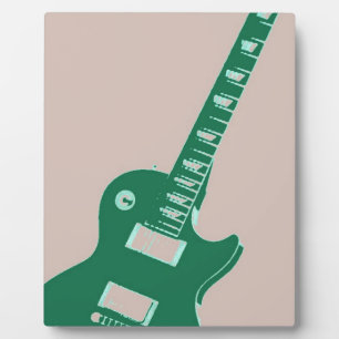 Plaque Photo Guitare électrique