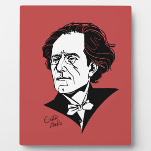 Plaque Photo Gustav Mahler