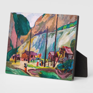 Plaque Photo Hagwilget Emily Carr