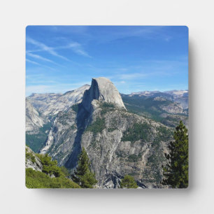 Plaque Photo Half Dome from Glacier Point, Yosemite, CA