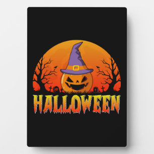 Plaque Photo Halloween
