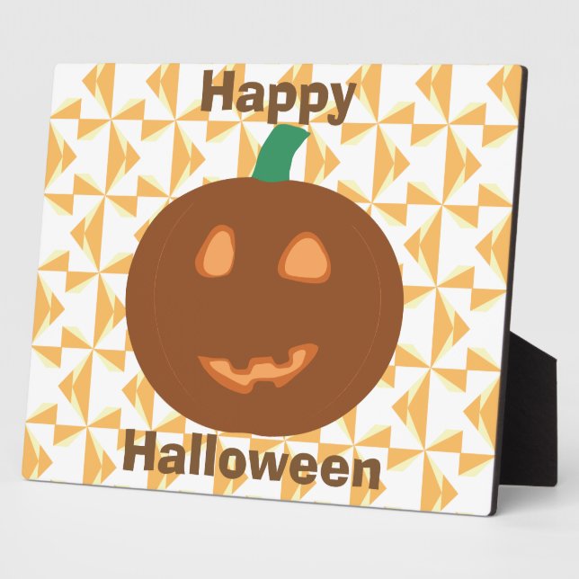 Plaque Photo Halloween festif et heureux (Côté)