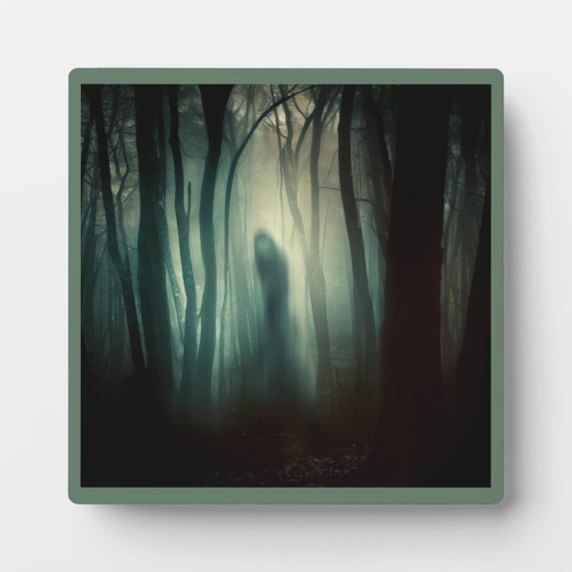 Plaque Photo Halloween - Forêt hantée 4 (Devant)