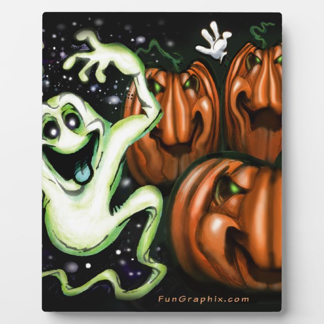 Plaque Photo Halloween Fun (Devant)