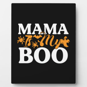Plaque Photo Halloween Mama est mon anniversaire de naissance