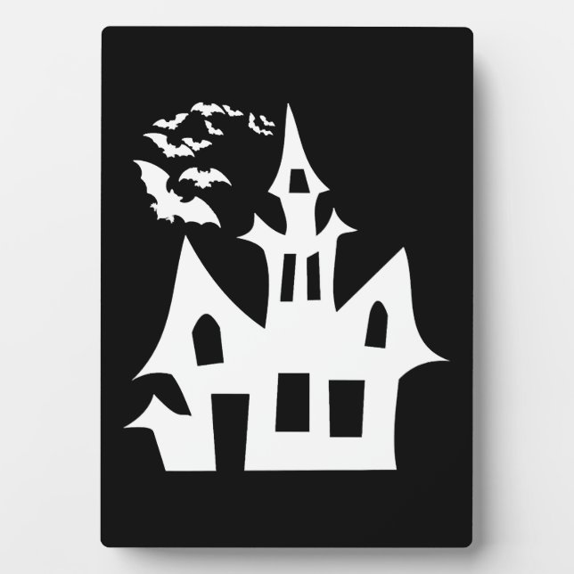 Plaque Photo hallowehouse (Devant)