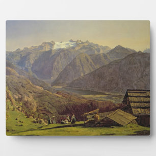 Plaque Photo Hallstatter-See (huile sur toile)