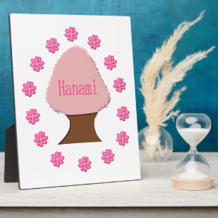 Plaque Photo Hanami Cerisier japonais