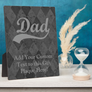 Plaque Photo Harlequin gris Shades Papa
