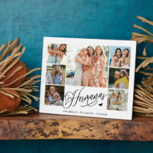 Hermanas Photo Collage Typographie Keepsaké