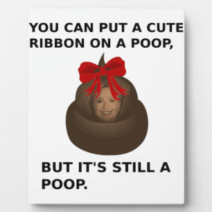 Plaque Photo Hillary Poop