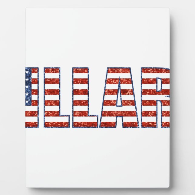 Plaque Photo hillary séquentielle (Devant)